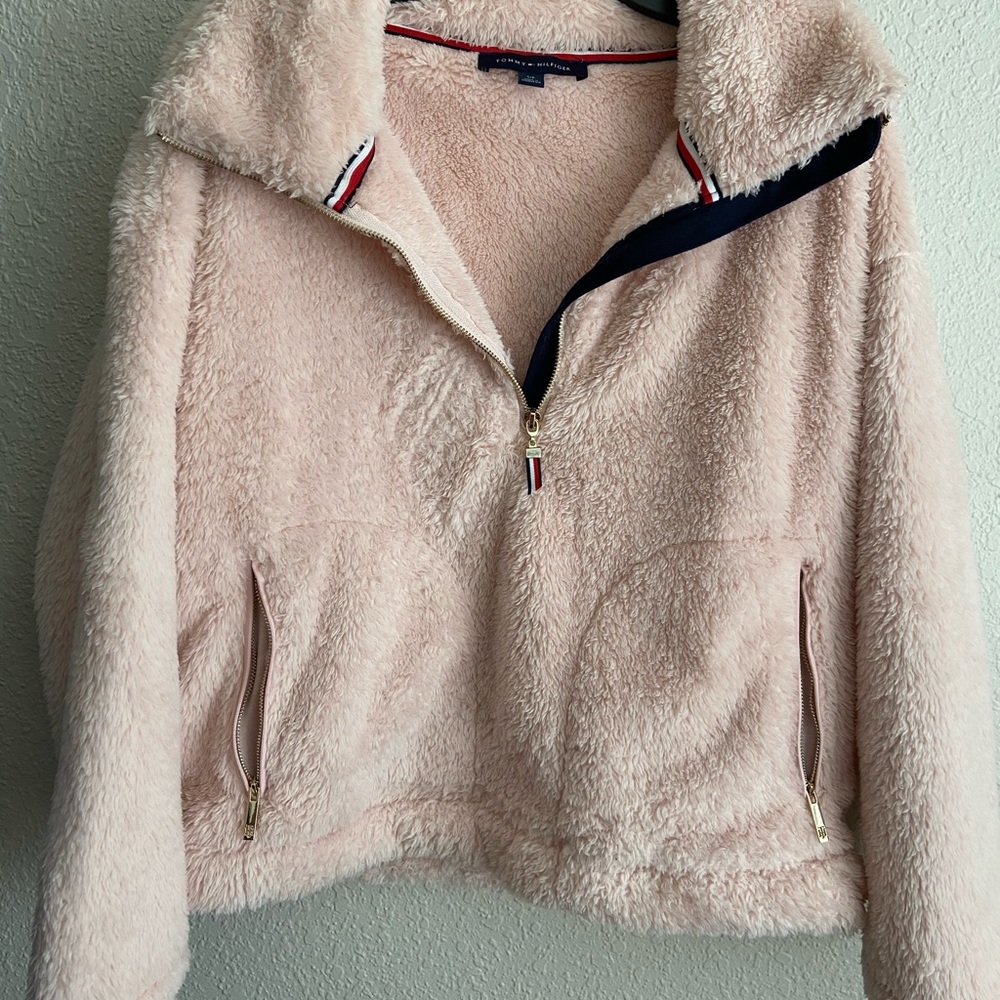 tommy hilfiger quarter zip